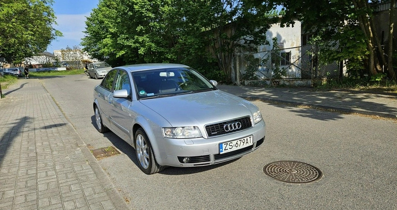 Audi A4 cena 16999 przebieg: 269800, rok produkcji 2003 z Trzebiatów małe 407